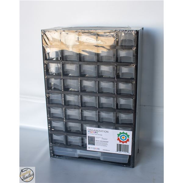 41 DRAWER PARTS STORAGE ORGANIZER