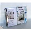 Image 1 : 2 PACKS 1 QUEEN 1 KING PILLOW SHAMS 100% COTTON