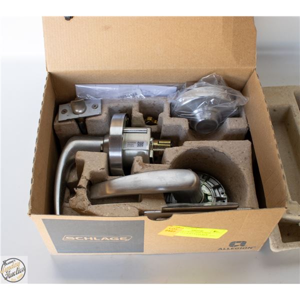 SCHLAGE 2 WAY INDUSTRIAL HANDLES/LOCKS/KEYS NEW