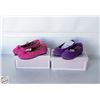 Image 1 : 2 PAIRS TODDLER DRESS SHOES (DAWG) SIZE 6 AND 7