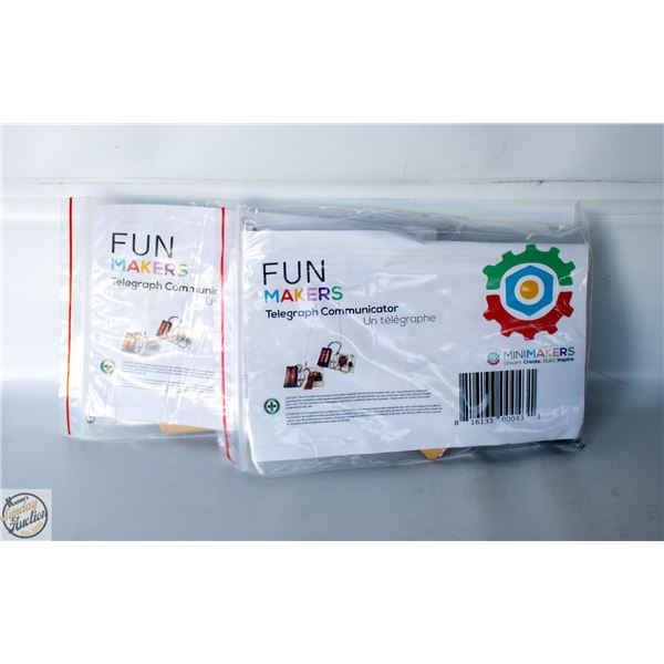 2X2 PK 4 TOTAL TELEGRAPH COMMUNICATORS BUILD KITS