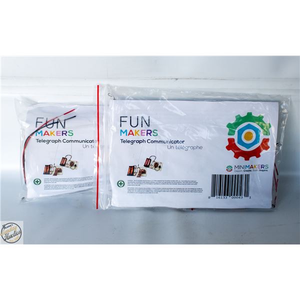 2X2 PK 4 TOTAL TELEGRAPH COMMUNICATORS BUILD KITS