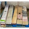 Image 1 : 7 OPEN BOXES OF ASSORTED LAMINATED VINYL FLOORING