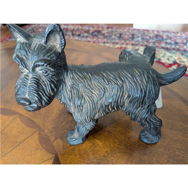 Cast Iron Scotty Dog Door Stop