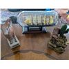 Image 1 : Ship in a Bottle and Ram Sheep Liquor Bottles