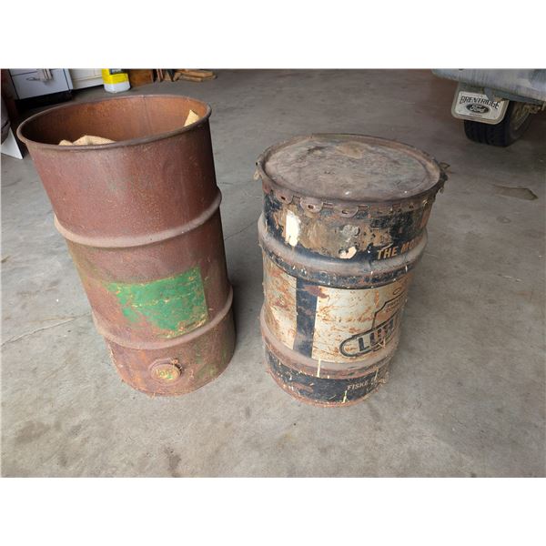 33 Gallon Grease Barrels Lubrip