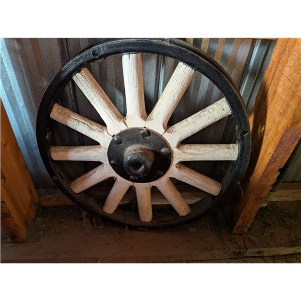 Twelve Spoke Wagon Wheel