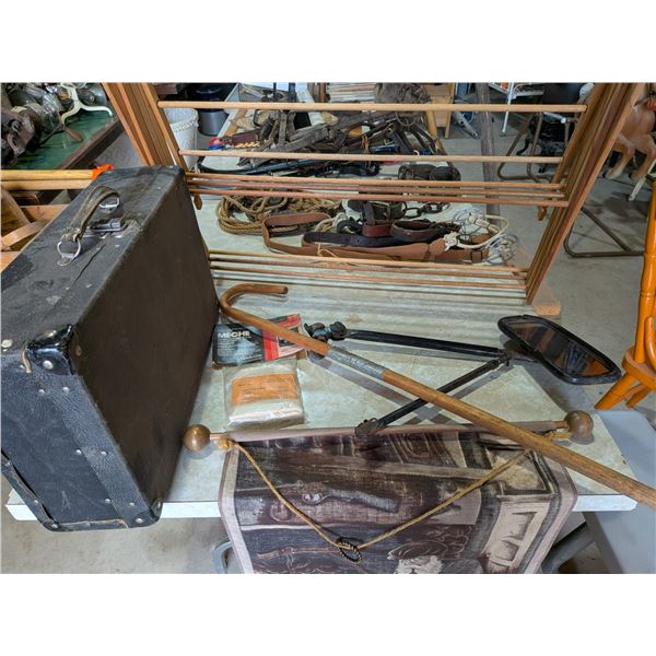 Drying Rack Suitcase Cane etc.