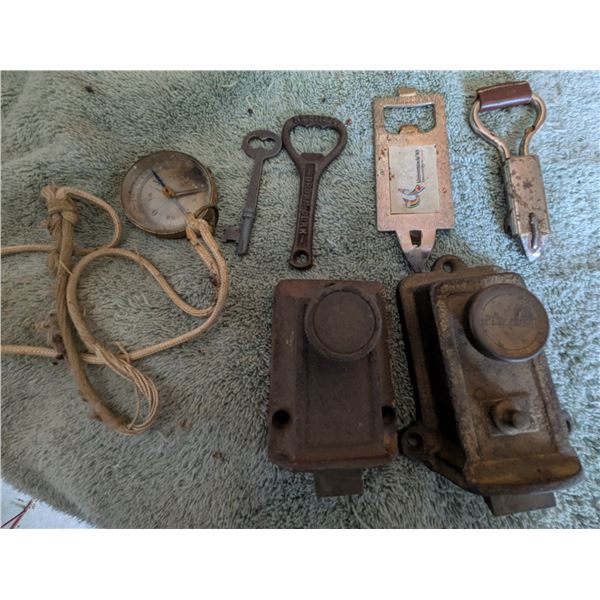 Compass Three Openers One Skeleton Key and Two Dead Bolts