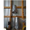Image 1 : Two Stainless Steel Dairy Cans