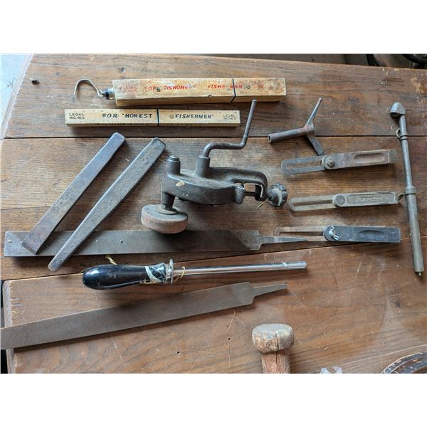 Scale Punches Files Grindstone Tire Tester