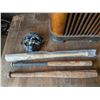 Image 1 : Three Baseball Bats and a Back Catchers Mask