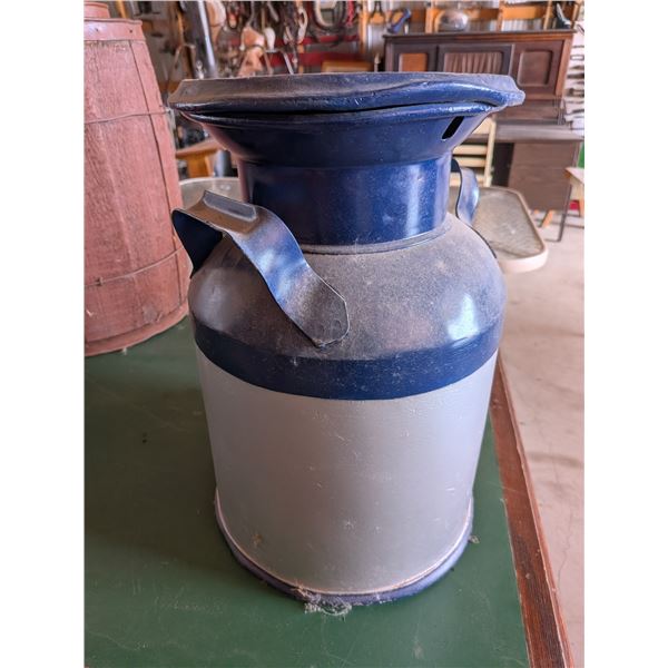 Blue / Cream  Can 5 Gallon