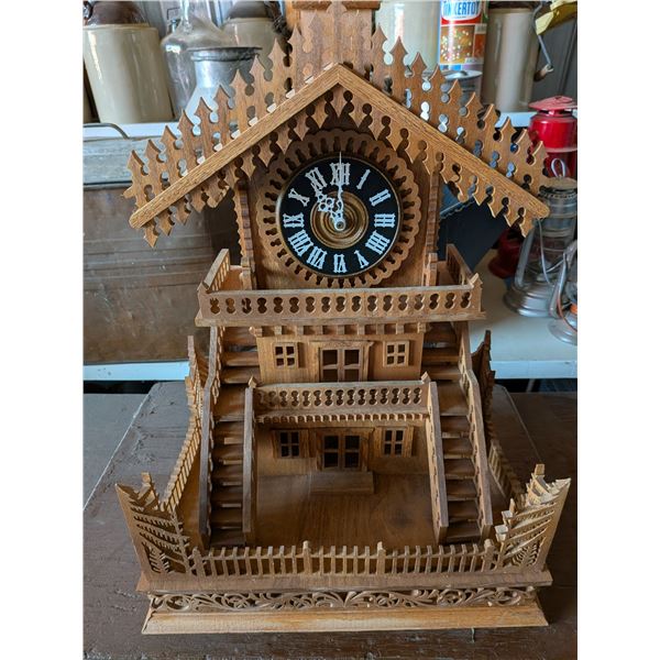 Tramp Art Clock