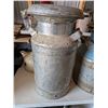 Image 1 : Cream Can Solid Metal