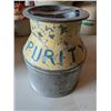 Image 2 : Yellow and Silver Cream Can