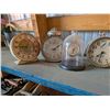 Image 1 : Three Alarm Clocks Westclox and One Westlock Pocket Watch