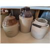 Image 1 : To Pickle Jars (Medalta) and a Jug