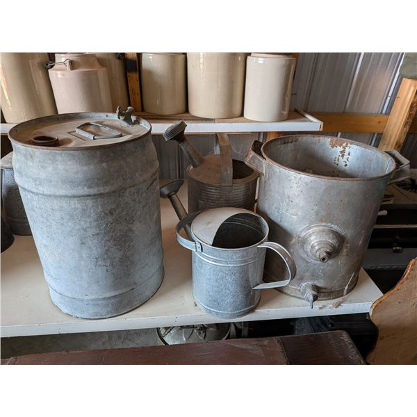 Four Watering Pails