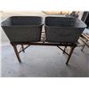Image 1 : Beatty Washtubs and Rack
