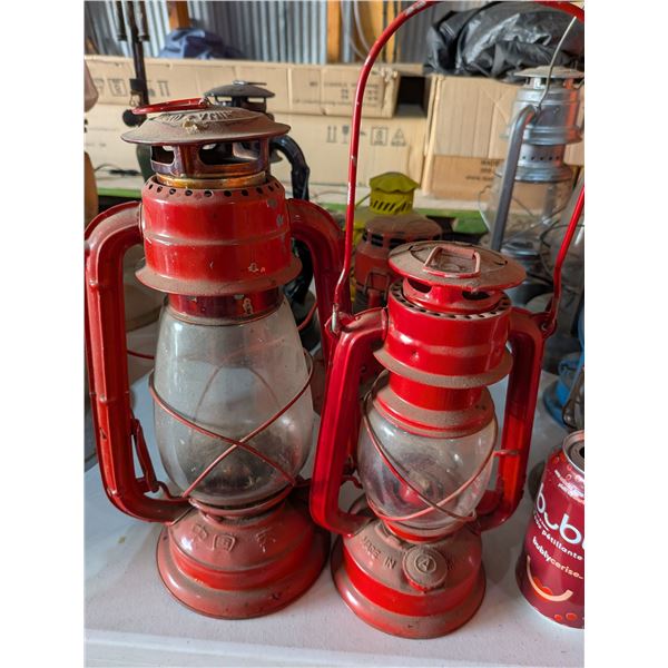 Two Red Lanterns