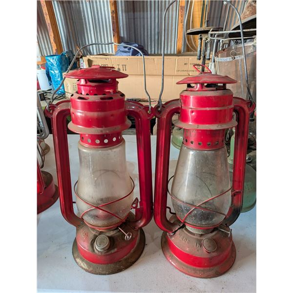 Two Red Lanterns