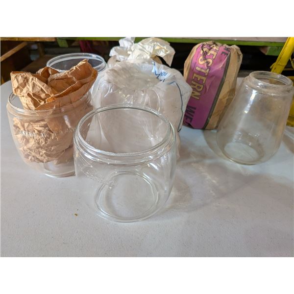 Seven Lantern Glass Shades