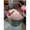 Image 2 : Two Gas Cans and One Bucket with Lid