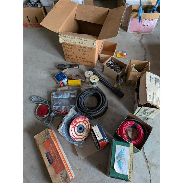 Box of Small Parts and Supplies