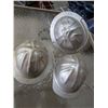 Image 1 : Three Aluminum Hard Hats