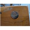 Image 2 : School Desk Wood with Ink Well