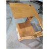 Image 7 : School Desk Wood with Ink Well