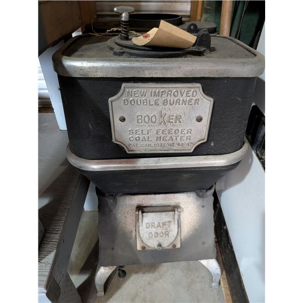 New Improved Booker Coal Heater