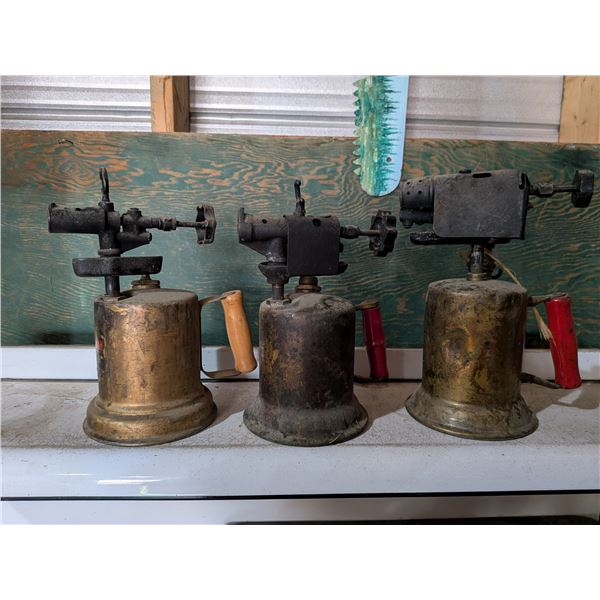 Three Welding Torches