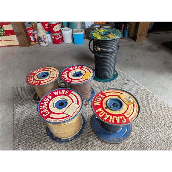 Five Spools of Wire