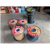 Image 1 : Five Spools of Wire