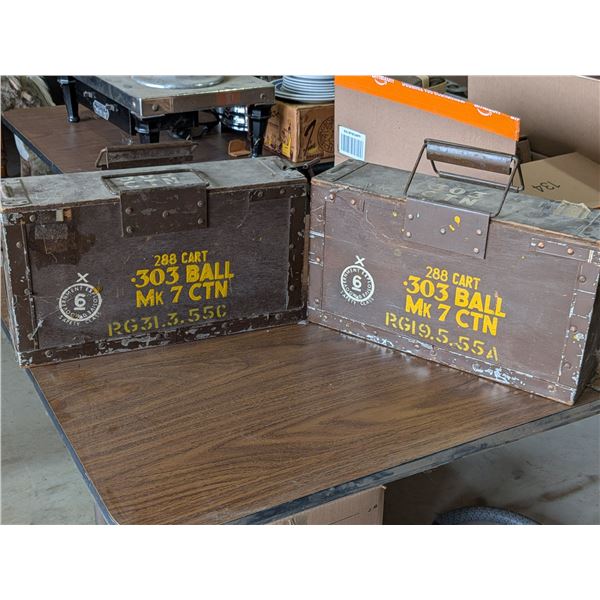 Two Ammo Crates