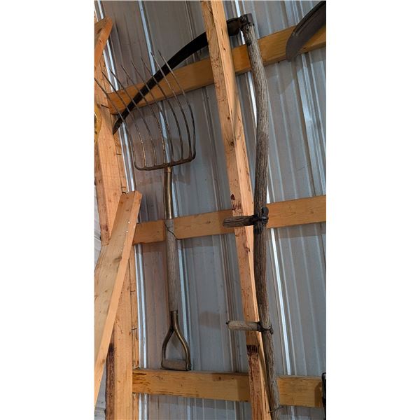 Scythe and Hay Fork