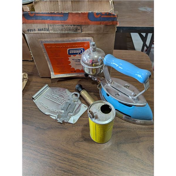 Coleman Iron with Accessories