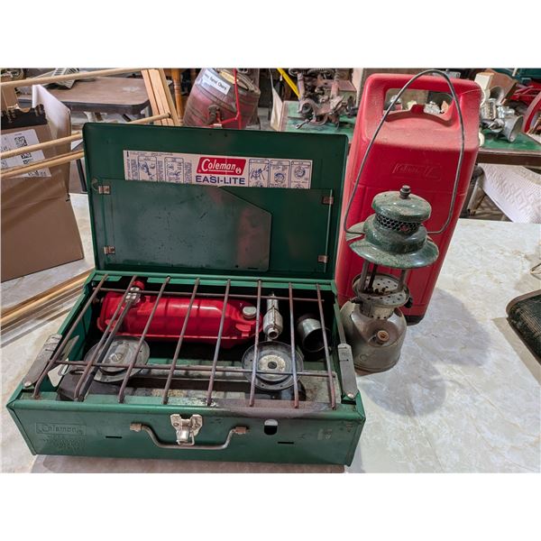 Coleman Stove Lamp and Box