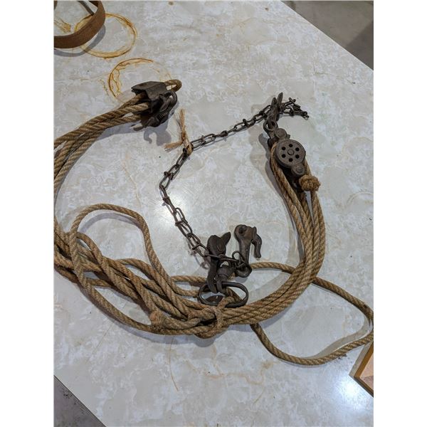 Block and Tackle