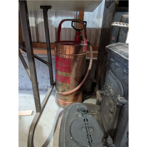 Copper Fire Extinguisher