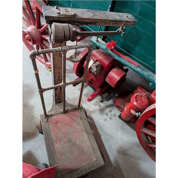 Gurney's Rolling Scale on Steel Wheels
