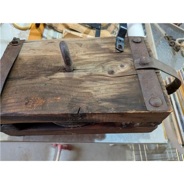 Heavy Duty Shop Built Snatch Block