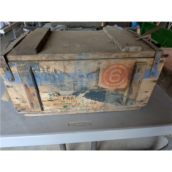 9 MM Cartridge Shell Ammo Box