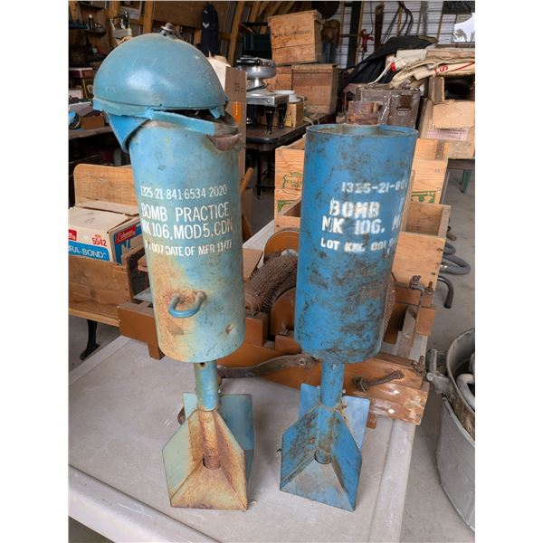 Two Practice Bombs