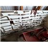 Image 1 : Collection of Tools Attached to White 4' x10' Board Axe and Large Hand Tools