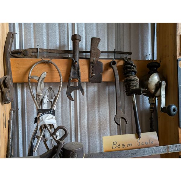 Hand Drill Electric Soldered Flat Wrench Axe Head Flat Wrench Cutting Tool Long Blacksmith Pliers an
