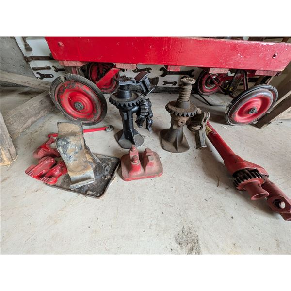 Four Car Jacks and Accessories