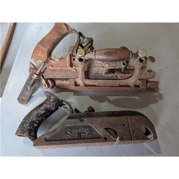 Stanley Duplex No 78 Plane and Stanley No 55